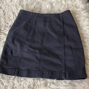 free people modern femme skirt size 2 black